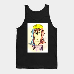 Full Face Tank Top